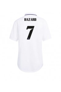 Fotbalové Dres Real Madrid Eden Hazard #7 Dámské Domácí Oblečení 2022-23 Krátký Rukáv
